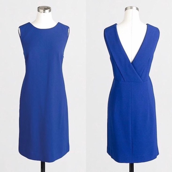 J. Crew Factory Dresses & Skirts - J. Crew Factory Shift Blue Dress Size 12 (NWT)